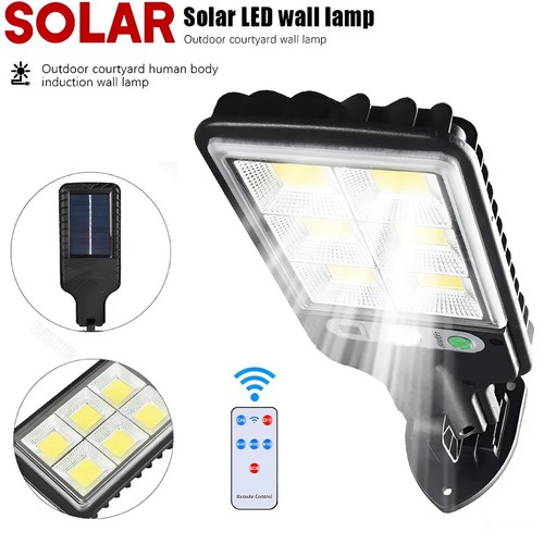 Outdoor solar wall lights - outdoor, led